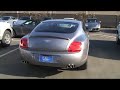Bentley GT Mulliner stock then QuickSilver Exhaust/GIAC Bentley GT Mulliner stock then QuickSilver Exhaust/GIAC