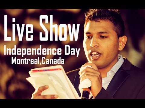 Live Show Independence Day 2013, Montreal Johny Hans