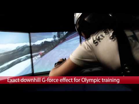 Olympic Sochi 2014 Downhill for Ski & Snowboard Simulator SkyTechSport