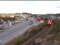 South bound ONR freight in lake country. South bound ONR freight in lake country.