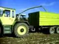 Mais Häckseln Steyrer und MB Trac 1600 2008
