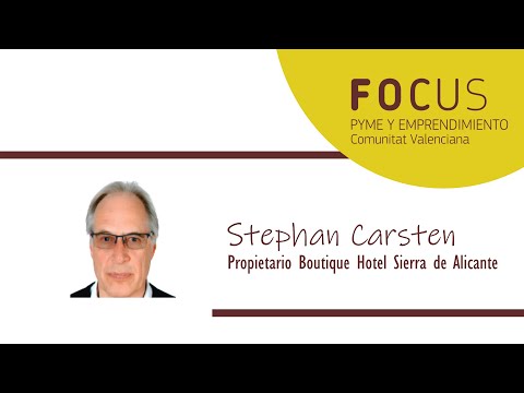 Entrevista Stephan Carsten en Focus Pyme y Emprendimiento L´Alacantí 2019