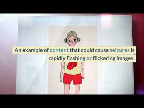 What is WCAG 2.1 guideline 2.3 Seizures and Physical Reactions with examples