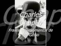 Charlie Chaplin- Frases e pensamentos de um genio