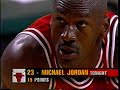 1996 Finals: Bulls vs Sonics, game five Jordan scores 26