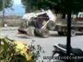 BobCat haciendo equilibrio