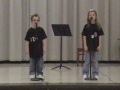 Ella and Wilson perform Devo 2.0 Uncontrollable Urge