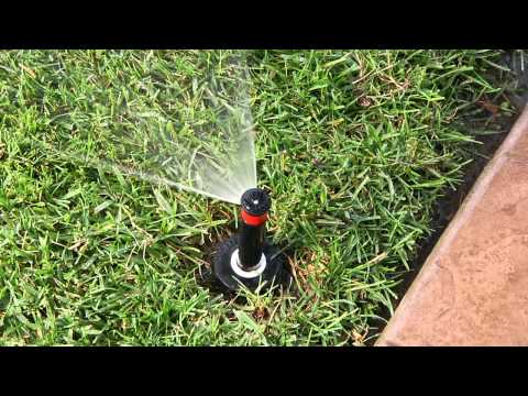 how to test hunter xc sprinkler system