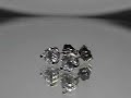 Russain Diamond Simulant Earrings