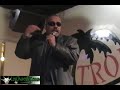aramis camilo comparti� con nosotros en el tropical club y aprovech� nuestras camaras para defenderse de los ataques del periodista milciades pichardo.