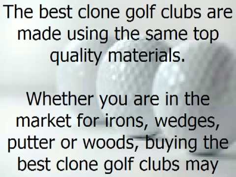 Best Clone Golf Clubs Are The Way To Go