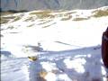 Sliding in snow during the trek to peak Gorson Top - Part I
