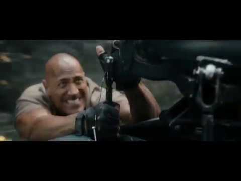 Jumanji: Welcome to the Jungle (2017) Helicopter Scene HD