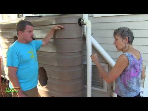 how to drain gutters into ground