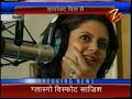 Mandira at BIG 92.7 FM studios Mandira at BIG 92.7 FM studios