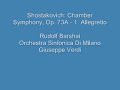 shostakovich: chamber symphony, op. 73a - 1. allegretto

rudolf barshai
orchestra sinfonica di milano giuseppe verdi