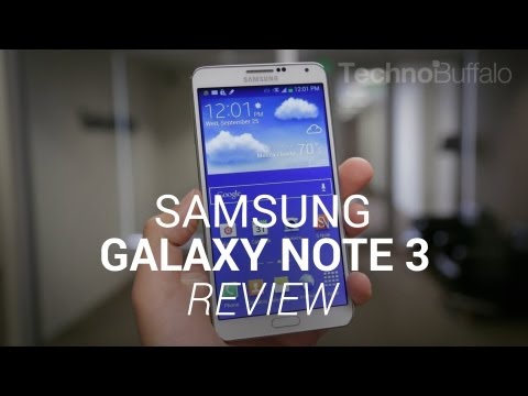 technobuffalo - Galaxy Note 3 Review Written review: http://tchno.be/19hPh7h There was a lot of buzz leading up to the Galaxy Note 3 launch. The device is the third in Samsu...
