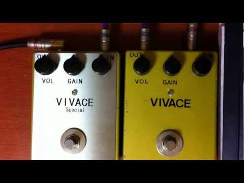 vivace - VIVACEの動画があまり無かったので撮影してみました。 human gearのVIVACEを弾き比べてみました。 撮影はiPhone4のカメラです。 ギターはFender USAのテレキャス(アメスタ)です。...