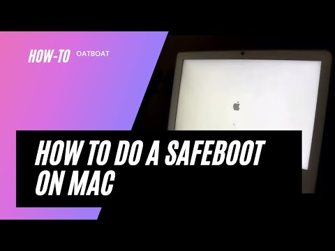 how to safe boot mac