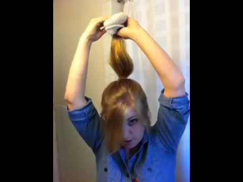 video-linktoworks-Sock Bun Tutorial - YouTube