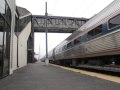 Railfanning at Kingston RI the day before Thanksginv