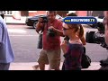 Christina Ricci goes to Bedford Medical Building in Beverly Hills.