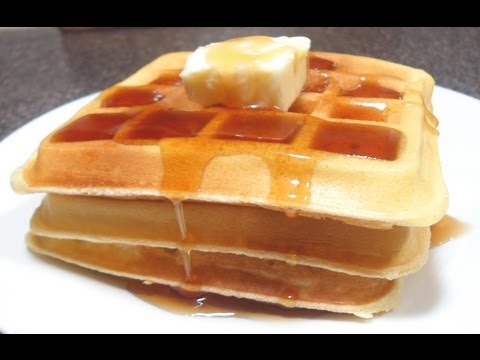 how to make waffles