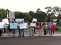 Protest valley swim club Huntingdon Valley Pa