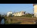 JR江原駅に入線する特急きのさき