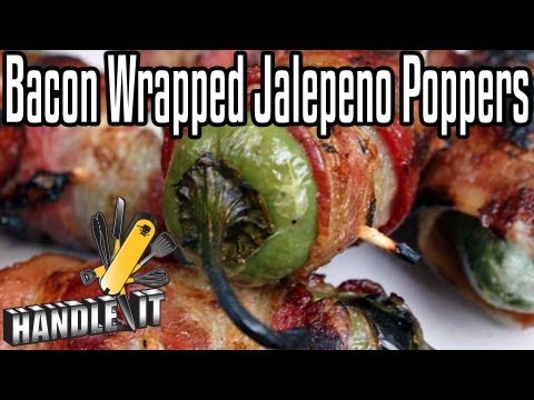 wrapped - On this episode of Handle It, we're teaching you how create a classic greasy snack. You won't find these jalapeno poppers in the frozen food section... Order...