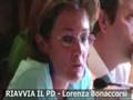 Riavvia il PD: Lorenza Bonaccorsi
