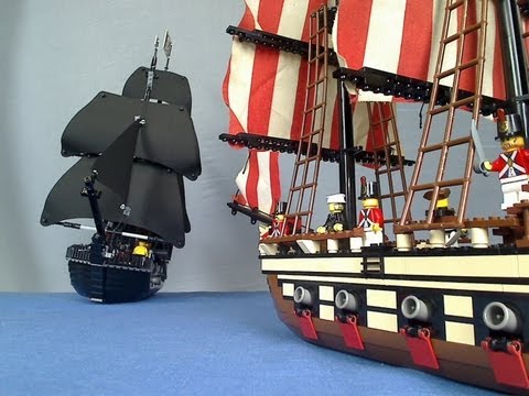 Lego Pirate Sea Battle - Lego Police Chase Part 3