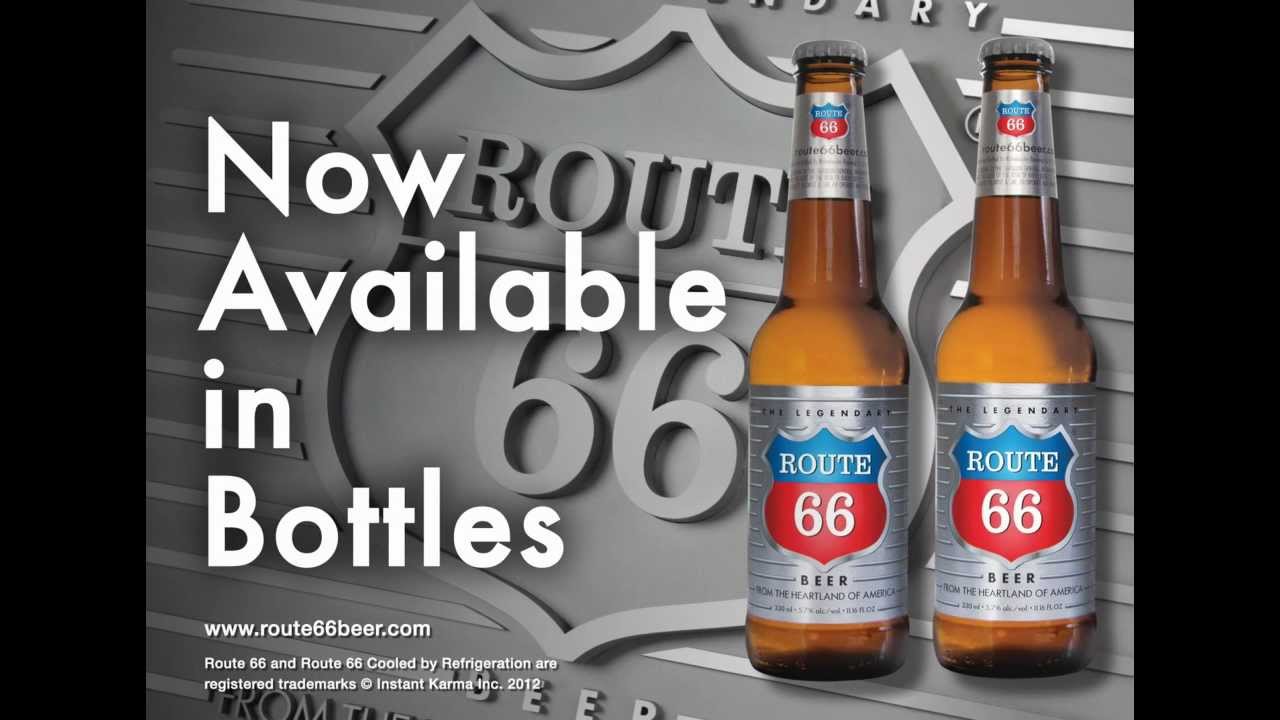 Route 66 Beer is now available in bottles!
