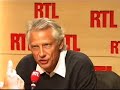a l'occasion de la sortie du livre le soleil noir de la puissance, dominique de villepin s'exprime sur l'actualit� et la politique int�rieure en france au micro de jean michel apathie.