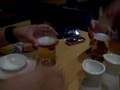 Drinking Saki Bombs at Universal City Hollywood