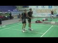2012.ЧР по бадминтону, Раменское, 3 февраля, Часть 5