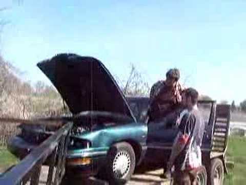 gm 3800 - title says all, no antifreeze but had oil, not the greatest motor blow but oh well I figured it would be cool.