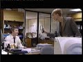 The Office - Gareth's Stapler Gets Thrown Out A Window
