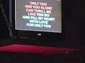 Only You - The Platters Karaoke by Jose Villasmil