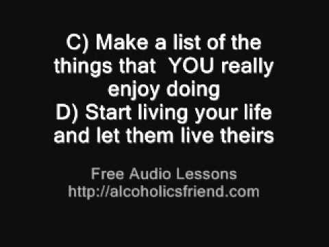 Letting Go Of An Alcoholic