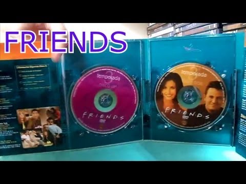 Friends - a série completa em digipack ( minha coleção de Blu-ray e DVDs)