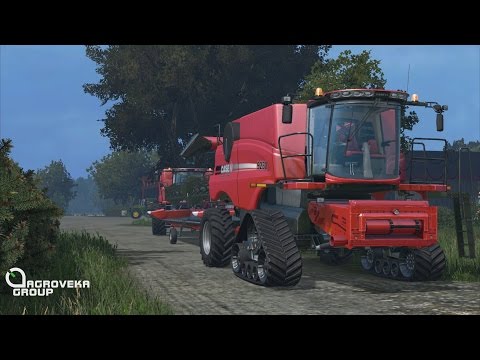AgrovekaGroup "Ž.Ū.B" | Harvesting with Case 7130,Case 9230, | Farming Simulator 2015(Multiplayer)