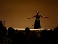 lisa mcclendon in pittsburgh on pitts campus. singing you are holy