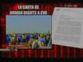 videos de carta de human right al presidente de Bolivia