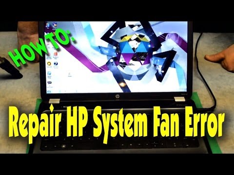 how to replace cooling fan in hp pavilion g7