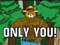 Thanks, Smokey! - Bear burns Forest Animation, Funny, Ted, Let it burn, Fire, Wolverine