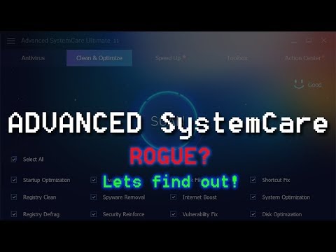 Is Advanced SystemCare a Rogue? | A-V Test #33