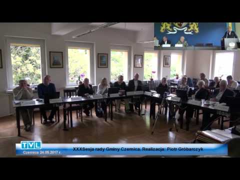 Click to View : XXX Sesja Rady Gminy Czernica (+skrypt) 24 maja 2017 roku