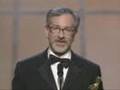 Steven Spielberg winning an Oscar® for Saving Private Ryan