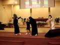 Pantomime - Unspoken Worship Ministries doing Stand in the Rain